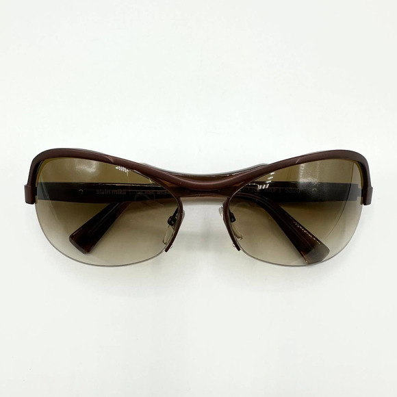 Alain Mikli Limited Edition AL1182 M0F1 Brown Gradient Lens Women's Sunglasses - Picture 2 of 7